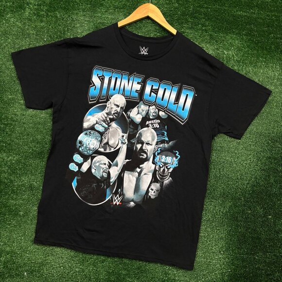 WWE Legends Stone Cold Steve Austin T-Shirt Size Extra Large - Picture 3 of 4